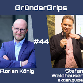 Stefan Waldhauser im Podcast GründerGrips