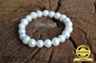 Gelang Mutiara Air Tawar 10 mm