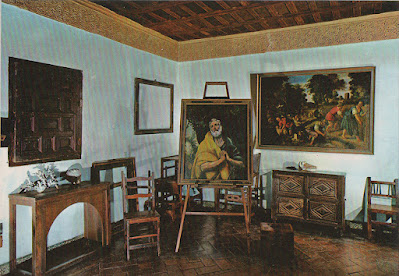 postal, museo, Greco, Toledo
