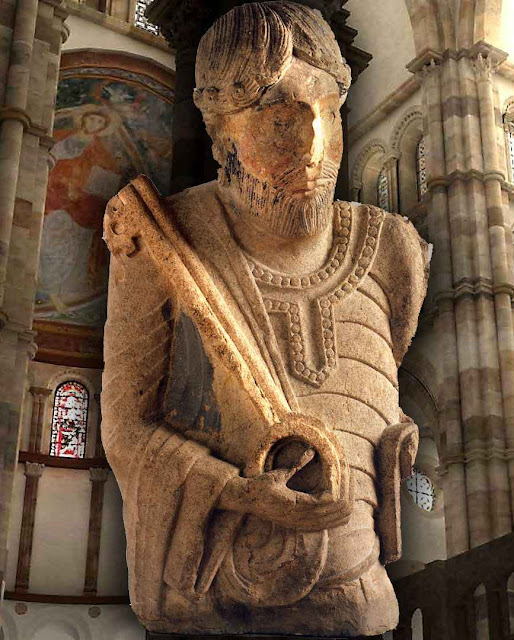 São Pedro, a quem estava consagrada a grande igreja abacial de Cluny, a maior da Idade Média