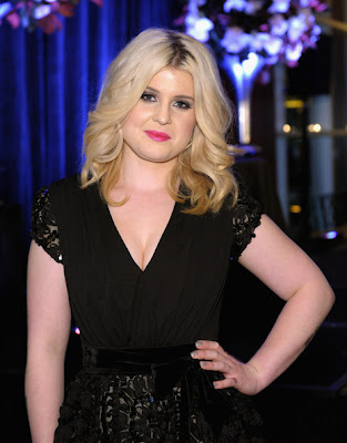 Kelly Osbourne Long Center Part Hairstyle