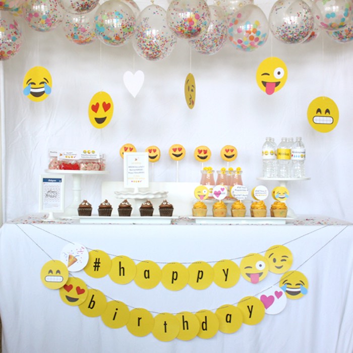 Tema da Festa Emoji  Guia Tudo Festa Blog de Festas 