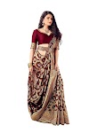 Dharm Enterprise Silk jacquard Saree