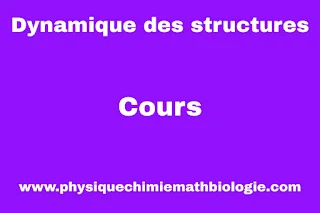 Cours Dynamique des structures PDF