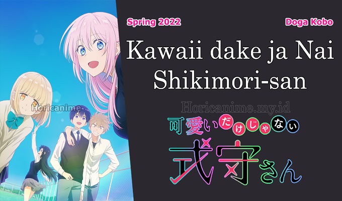 Informasi Lengkap Anime Kawaii dake ja Nai Shikimori-san Yang Rilis di Musim Spring 2022