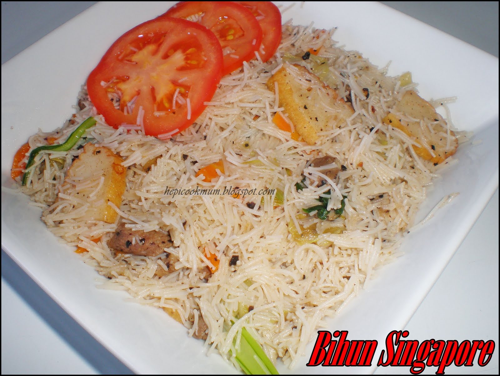 Hepi Cook Mum: Bihun Singapore