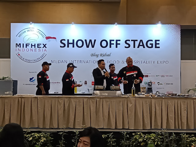 Medan International Food and Hospitality Expo (MIFHEX) 2019 - Demo masak