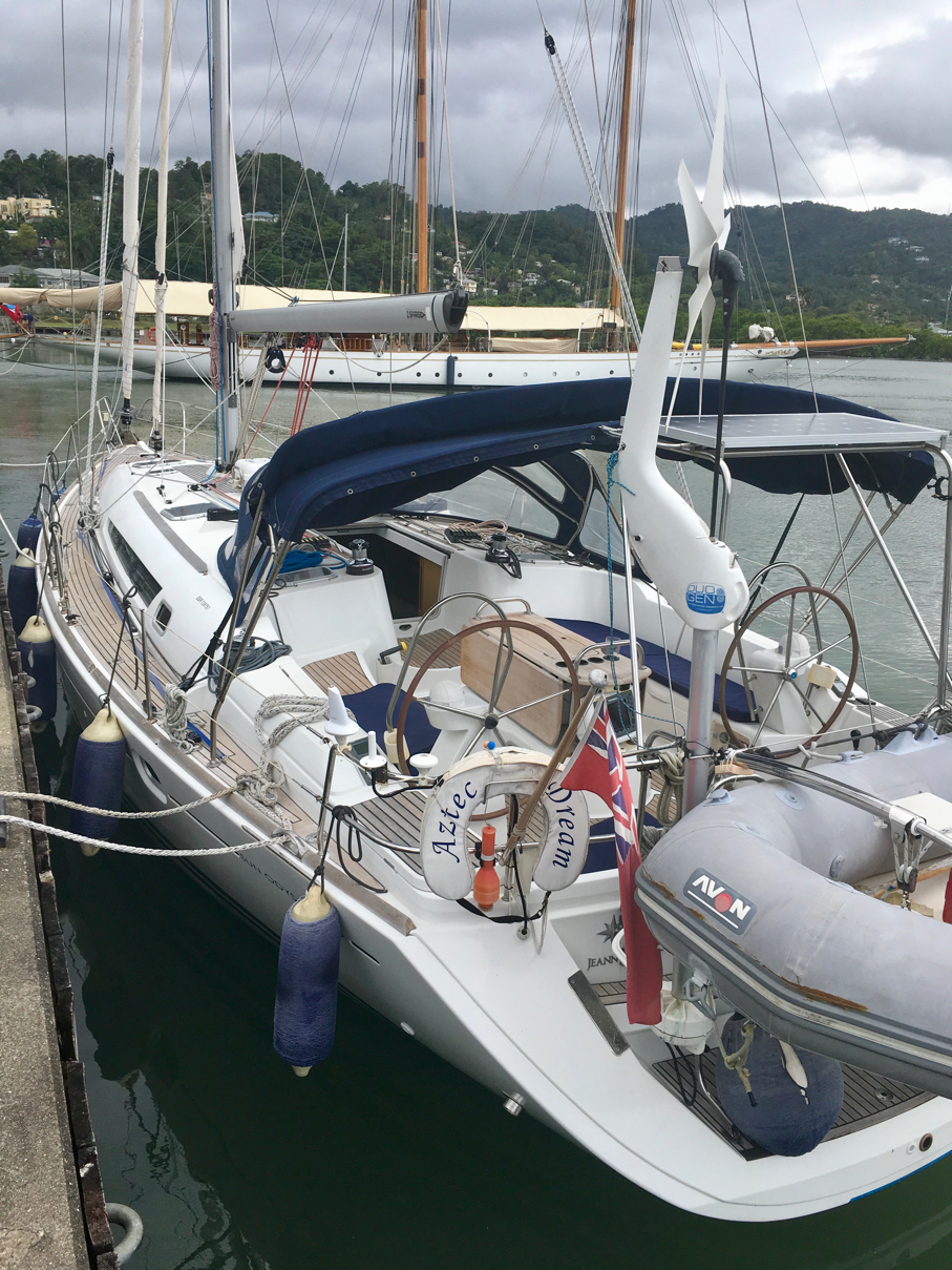 Aztec Dream at Errol Flynn marina Cuba