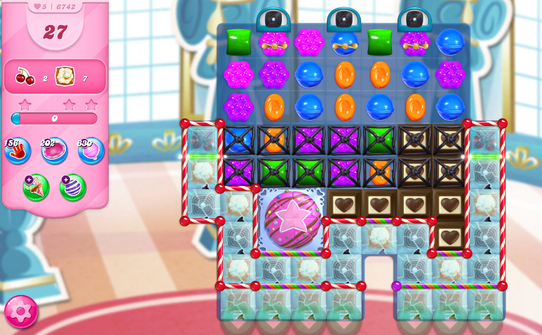 Candy Crush Saga level 6742