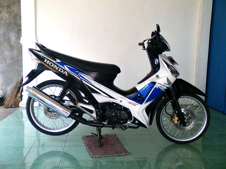 Supra X 125 Warna Hitam Putih Modif - Jual Honda Supra X 125 2008 Putih Hitam Motor : Oppo reno ...