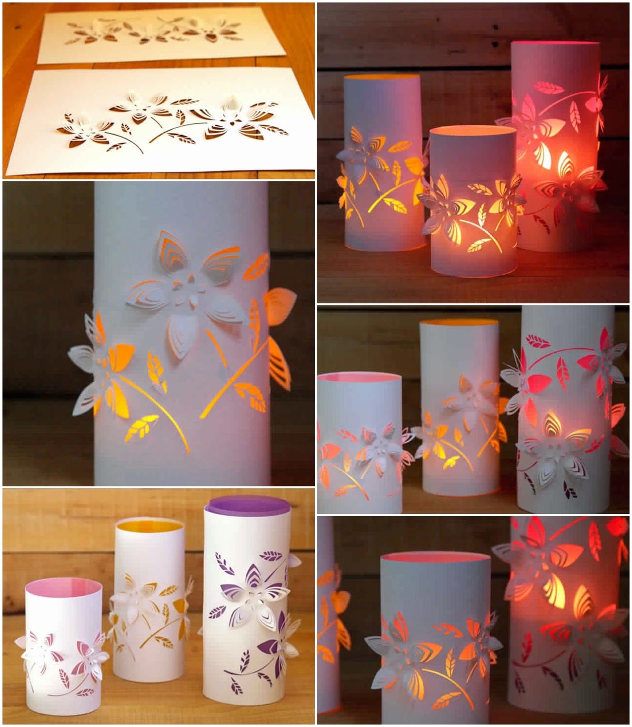 DIY Dimensional Paper Lanterns - HANDY DIY DIY Dimensional Paper Lanterns - HANDY DIY