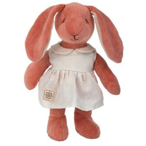 Pre-kindergarten toys - miYim Organic Plush Fairytale Collection Baby Victoria the Bunny 9 inch Plush