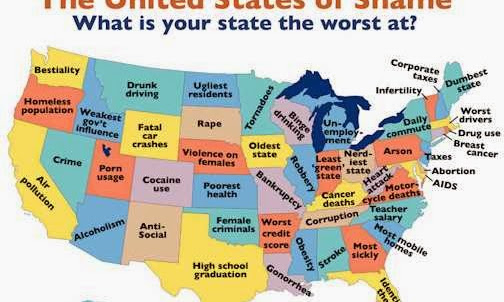 The 5 Most Divisive USA Stereotype Maps!