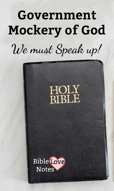 We Can No Longer sit back while our God is Mocked! We must pray and speak up, Dear Christians.
