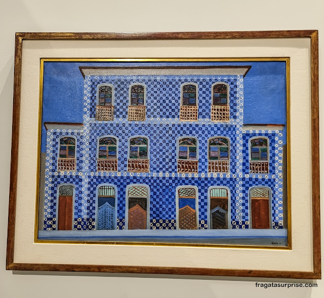 "Sobrado de Azulejos" de Djanira no Museu de Arte Moderna do Rio de Janeiro