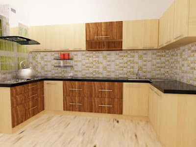 open kitchen -u shape