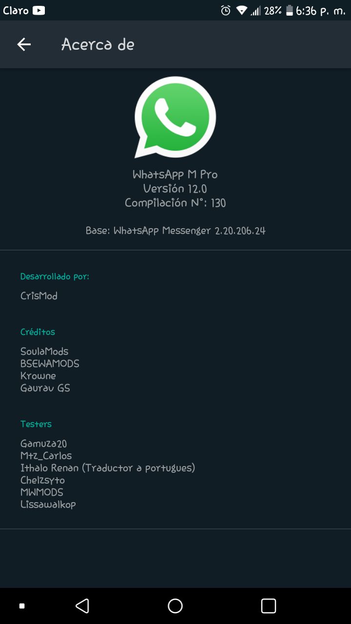 WhatsApp MPRO v12 APK