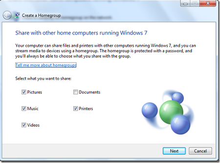 ShareHomeGroup thumb Berbagi File Antar PC Menggunakan HomeGroup di Windows 7