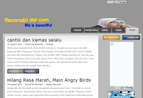 blog melayu, blog informasi, blog personal, blog kehidupan, blog keibubapaan