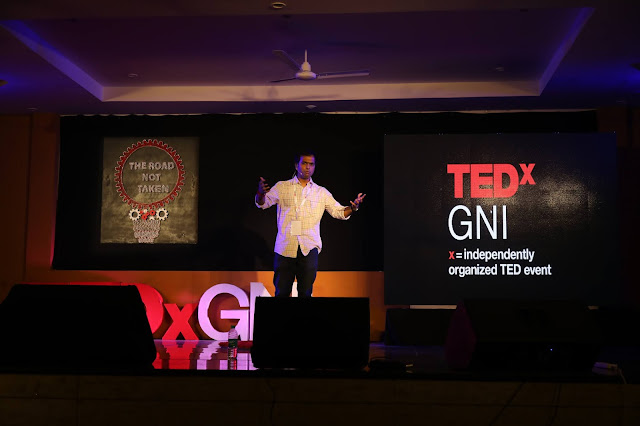  Praveen Gorakavi of of TEDxGNI