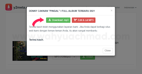 Cara Download Video Youtube Convert MP3 Durasi 1 Jam Lebih - Gambar 3