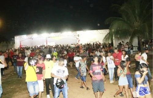 PM acaba com evento com mais de 500 pessoas na Zona Leste de Porto Velho