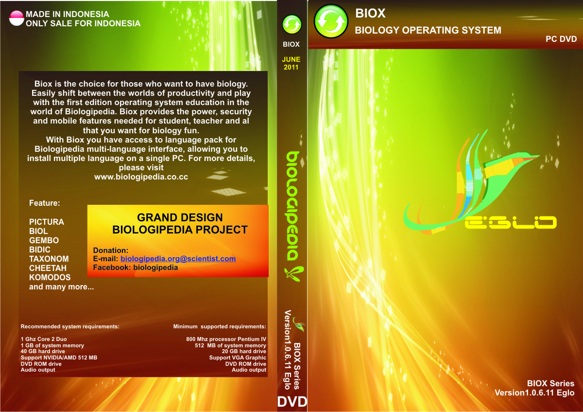 Operating System BIOx  BIOLOGIPEDIA