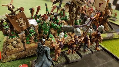 Warhammer Fantasy Battle Report - Orcs & Goblins vs Empire - 2000pts