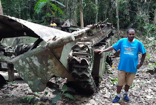 Sisa-sisa perang dunia 2 di tengah hutan Papua