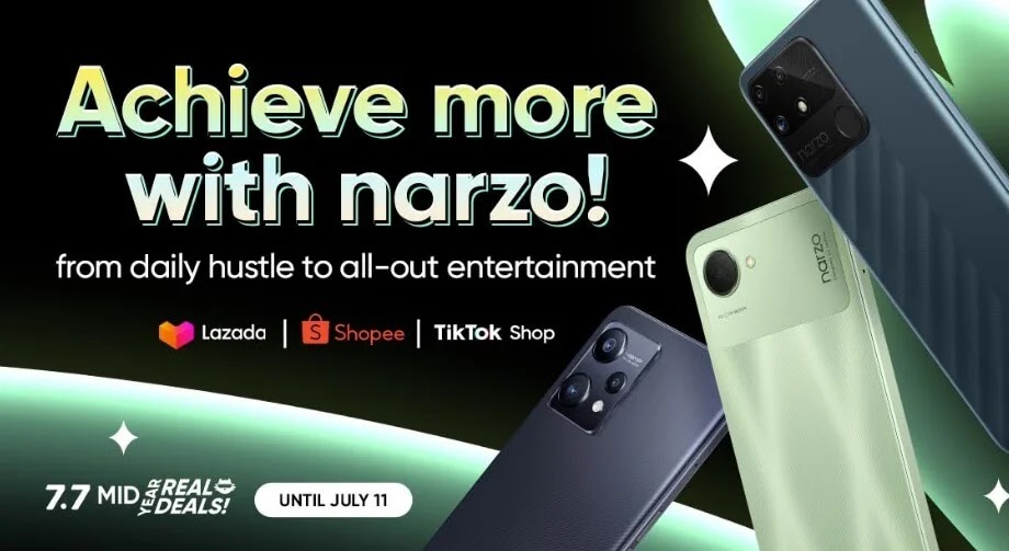 Maximize Your Game with narzo and Grab Huge Discounts at the 7.7 Mid-Year Sale!