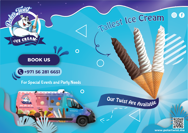 Polar Twist Ice cream Van Dubai