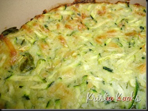 Krista Kooks Zucchini Casserole