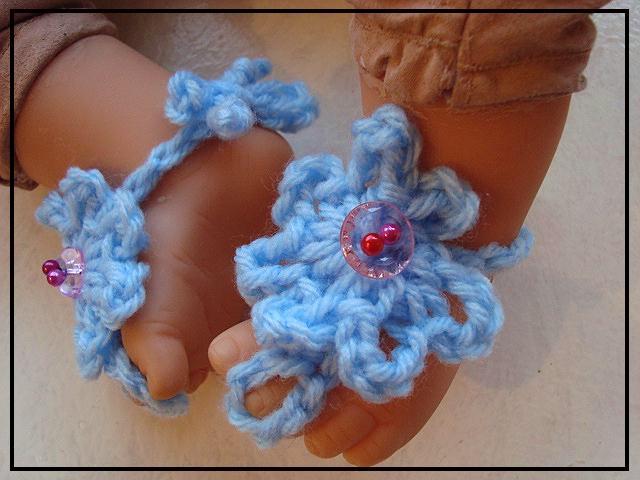 HECTANOOGA PATTERNS: BABY BAREFOOT SANDALS