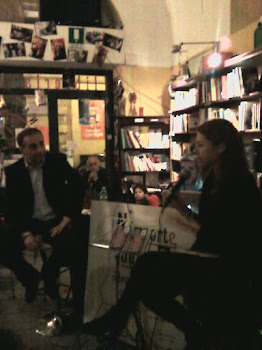 Presentazione di "Tunisi, taxi di sola andata", libreria N'Importe Quoi di Roma, 13 aprile 2012