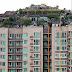 A secret mountain was built in the rooftop of the building in China