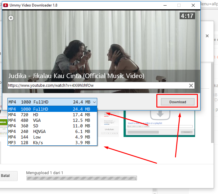 Cara Mendownload Video Youtube dengan mudah