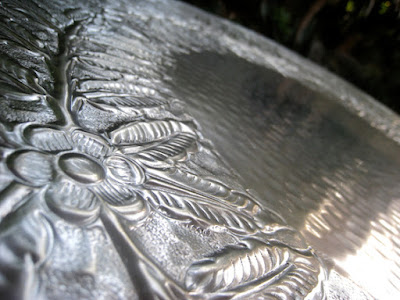 How gorgeous is this vintage solid silver cake stand