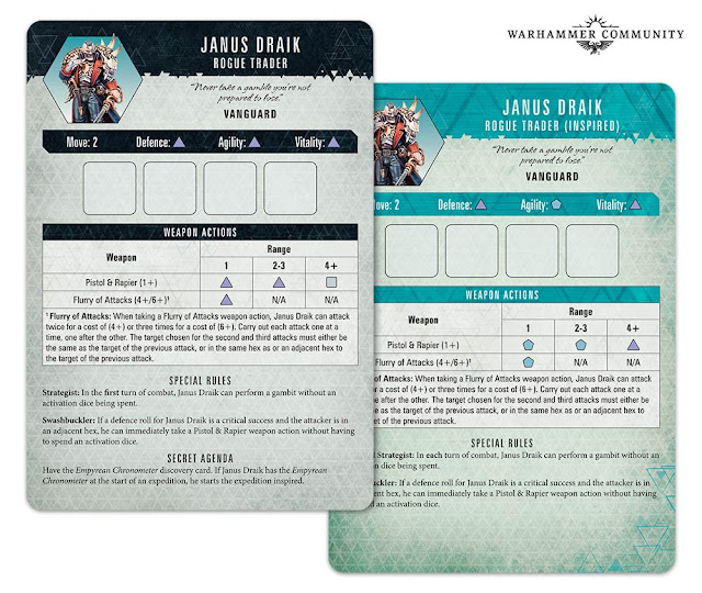 Carta Janus Draik Blackstone Fortress