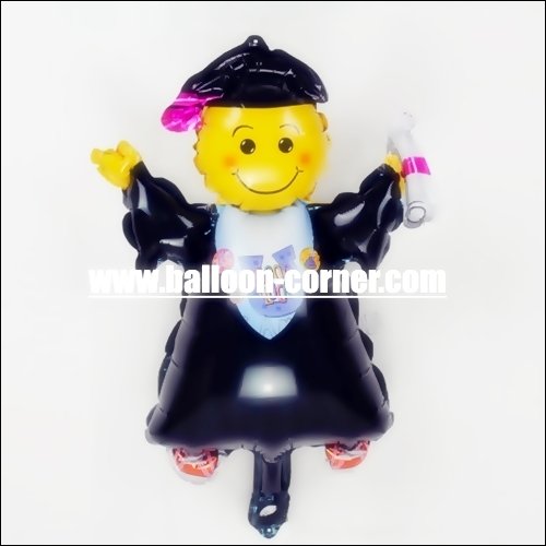 Balon Foil Graduation Wisuda Mini