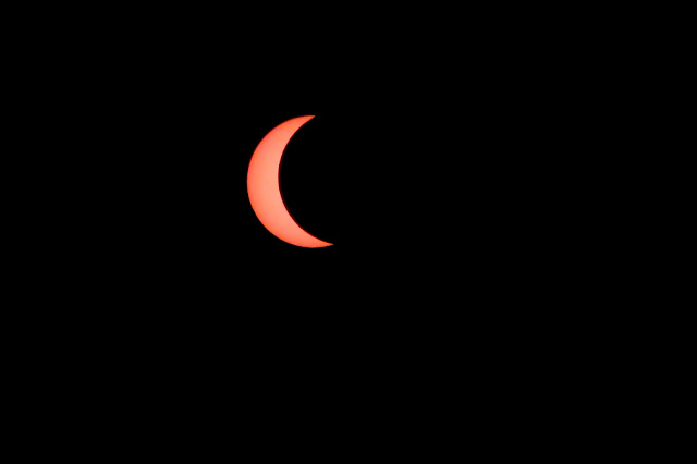 Solar Eclipse on GSMR