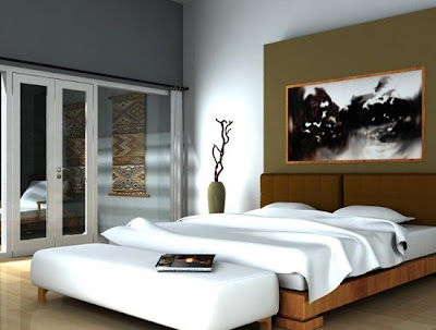 Desain kamar minimalis modern cantik - desain gambar 