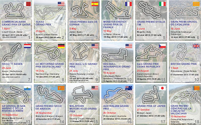 jadwal moto gp 2013