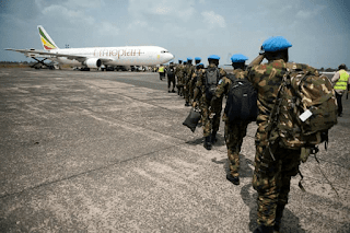 Nigerian army sent to Liberia