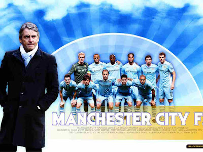 Manchester City FC Squad 2011-2012 Wallpaper