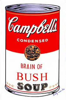 Campbell condensed Brain of Bush soup