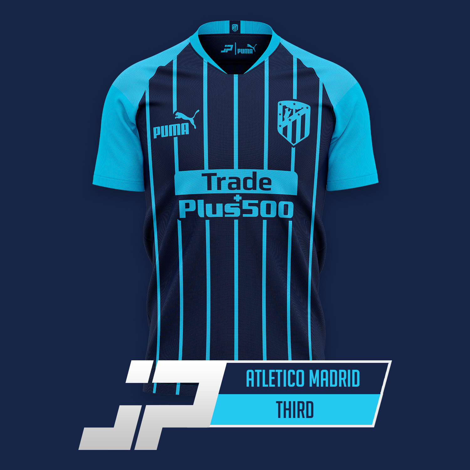 Puma Atletico Madrid 20 21 Home Away Third Kit Concepts By Jpereira Footy Headlines