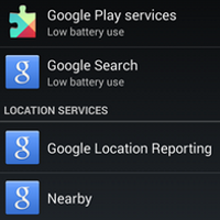 android-nearby-service