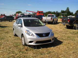 Nicky at Lanark Plowing Match