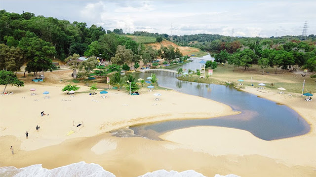 Pantai Samudra Indah Bengkayang, Singkawang Kalimantan Barat