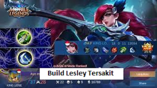  Bila berbicara tentang kelas Hero marksman Build Lesley Tersakit Terbaru